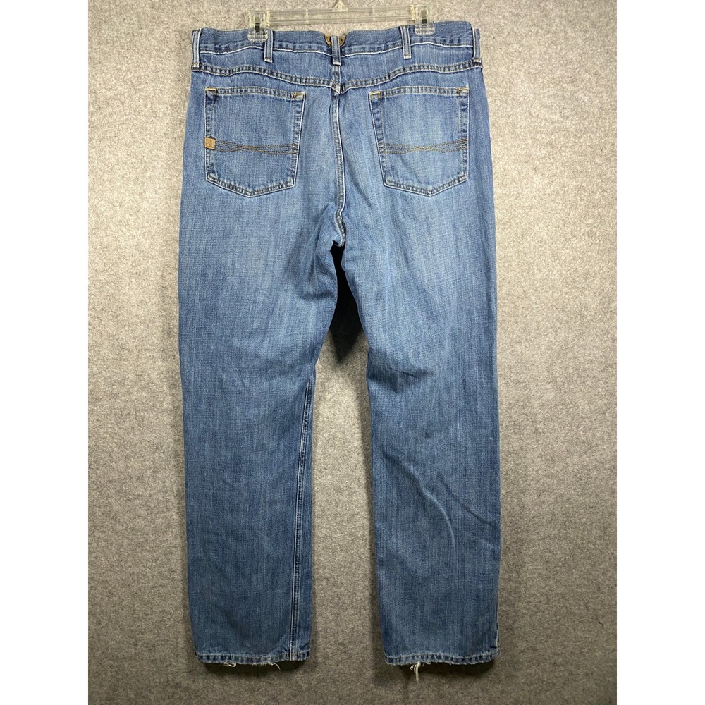 Ariat M-Series Mens Straight Leg Blue Denim Jeans 10008398 AM 8359 A 38x34 - Picture 7 of 12